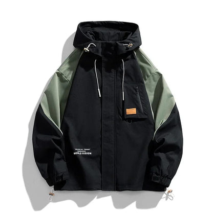 Campera de Hombre Versátil y Holgada para Talles Grandes. Ideal para Otoño, Estilo Casual, de Trabajo o Multiuso. Tendencia de Media Estación.