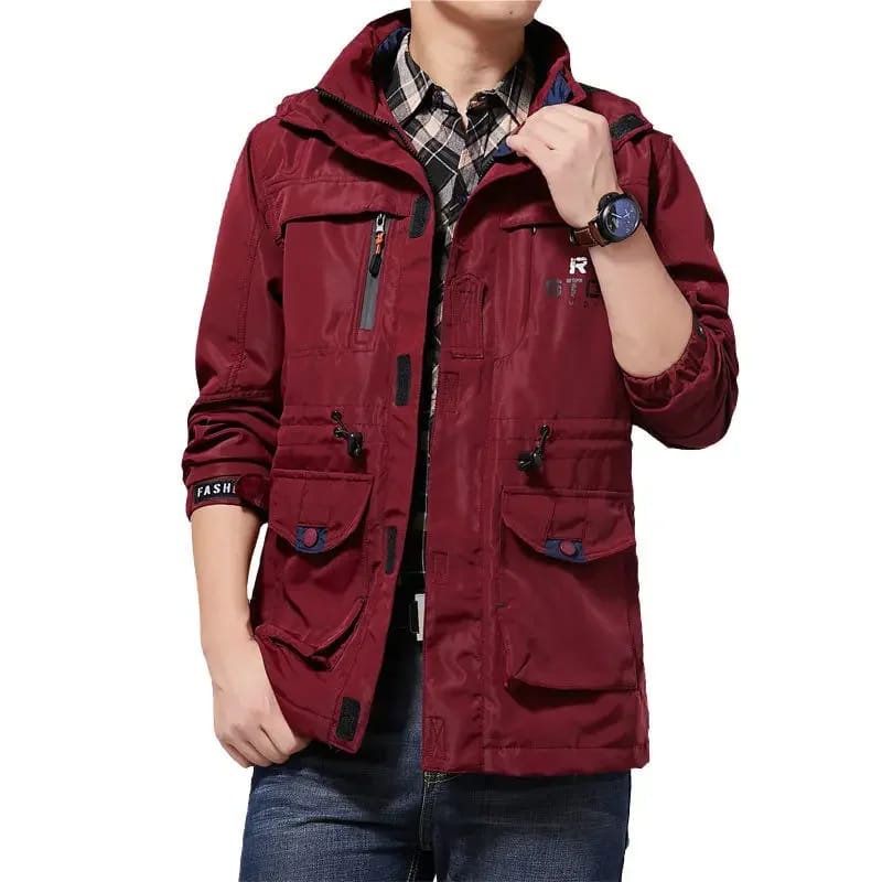 Campera Rompevientos Hombre Impermeable Cortaviento Outdoor