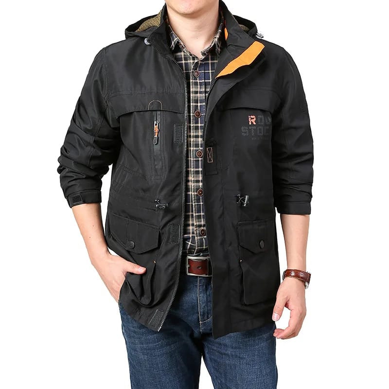 Campera Rompevientos Hombre Impermeable Cortaviento Outdoor