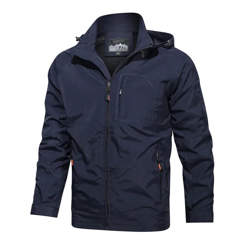 Campera Rompevientos Hombre Impermeable Cortaviento Outdoor