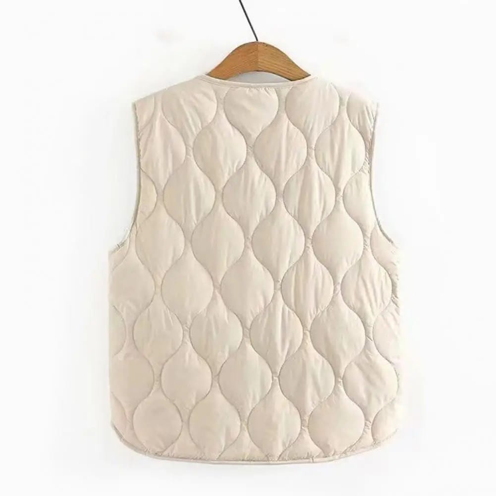 Chaleco SM Acolchado Térmico Cuello V