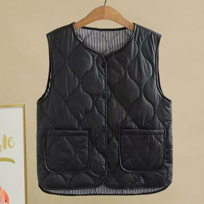 Chaleco SM Acolchado Térmico Cuello V
