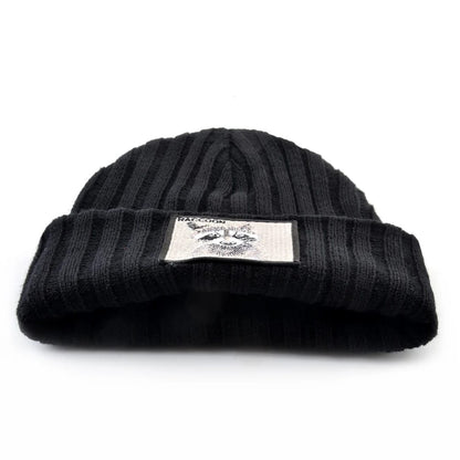 Gorro Beanie SM Tejido Con Parche Urbano