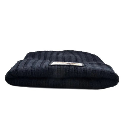 Gorros Tejidos Beanie Hombre Mujer Estilo Hip Hop Streetwear Kpop Con Parche Águila Bordado Doble Capa