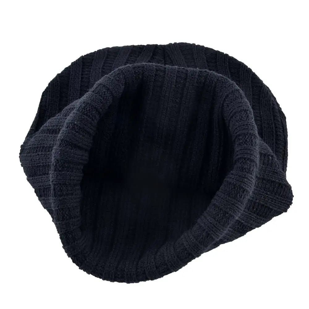 Gorros Tejidos Beanie Hombre Mujer Estilo Hip Hop Streetwear Kpop Con Parche Águila Bordado Doble Capa