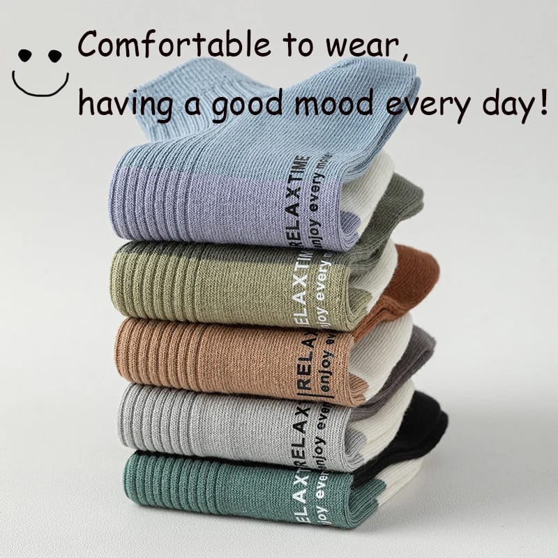 Pack 5 Pares Medias Invisibles Tobilleras Algodon Unisex