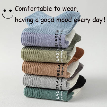 Pack 5 Pares Medias Invisibles Tobilleras Algodon Unisex