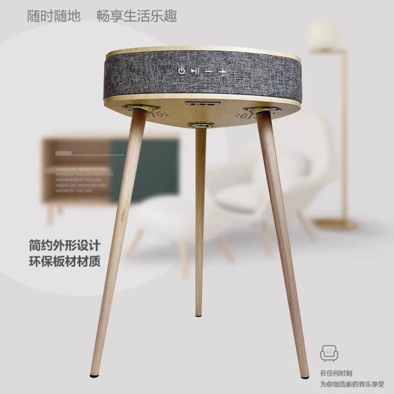 Mesa Auxiliar SM Madera Sólida Smart Multifuncional