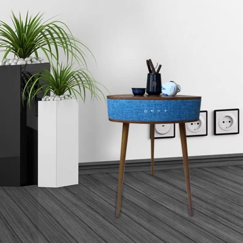 Mesa Auxiliar SM Madera Sólida Smart Multifuncional