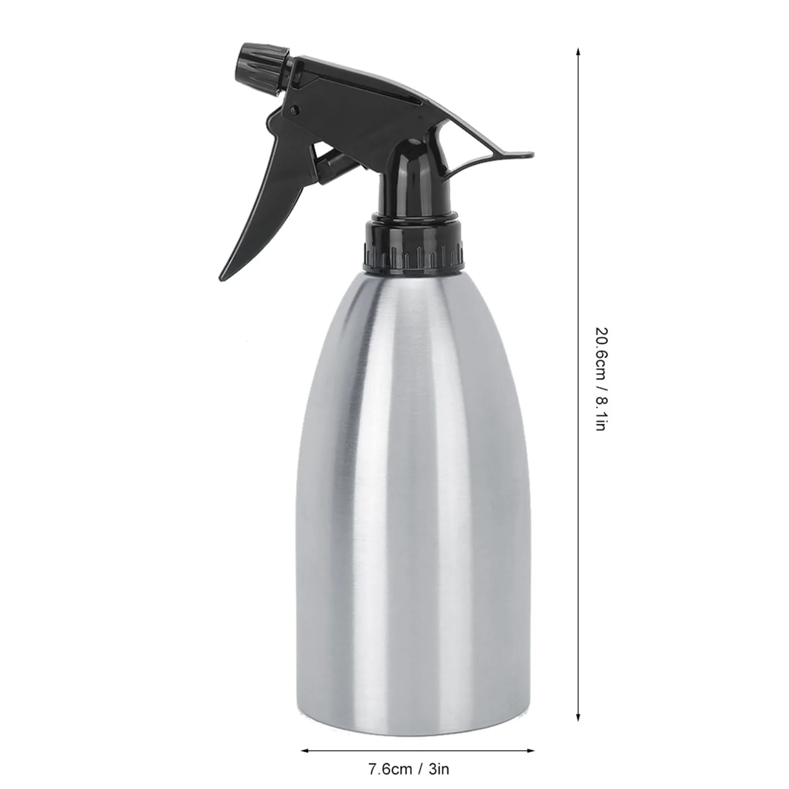 400ml 500ml Water Sprayer Stainless Steel Household Spray Bottle for Home Garden Balcony Watering Flowers Plants