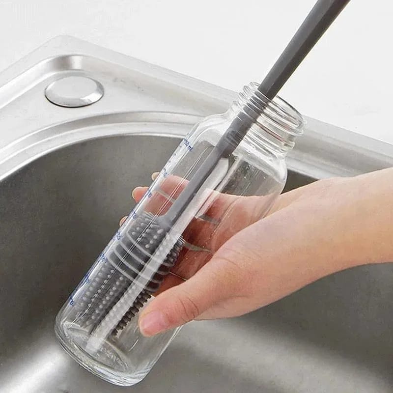 Cepillo para Botellas SM Giratorio Mango Largo Anti-Manchas