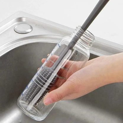 Cepillo para Botellas SM Giratorio Mango Largo Anti-Manchas