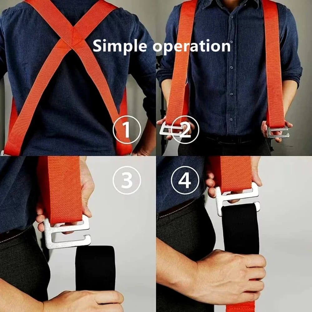 Cintas de Transporte SM Para Muebles Pesados Hombro Antebrazo