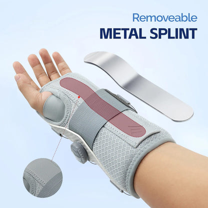 Carpal Tunnel Wrist Brace Support Adjustable Hand Brace for Men & Women Tendonitis Sprained Arthritis Pain Wrist Splint Sleeves