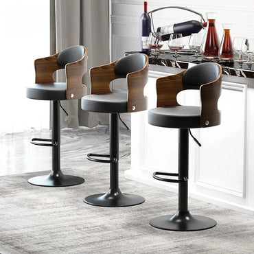 Silla de Bar Modernasa. Banquetas Altas y Taburetes para Hogar, Barra o Mostrador.