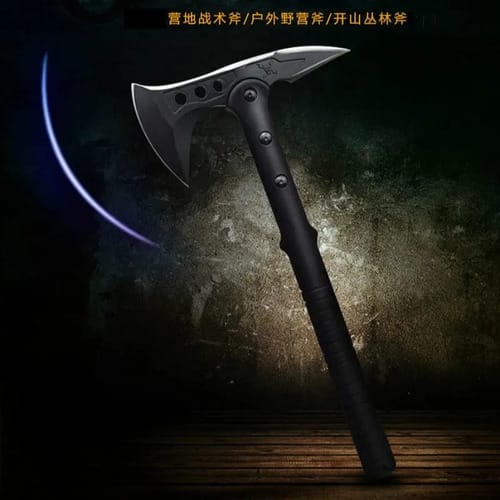 Hacha Táctica Tomahawk Militar Multiuso para Caza, Camping y Supervivencia. Herramienta de mano ideal para actividades outdoor.
