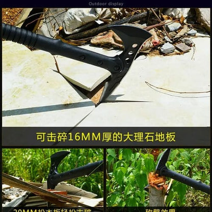 Hacha Táctica Tomahawk Militar Multiuso para Caza, Camping y Supervivencia. Herramienta de mano ideal para actividades outdoor.