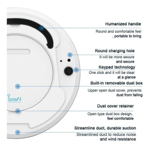 Aspiradora robot Bowal