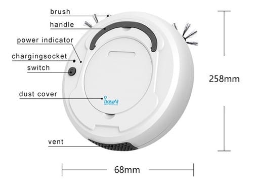 Aspiradora robot Bowal