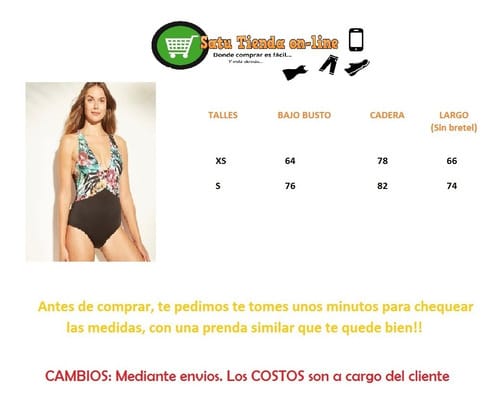 Bikini dama entero floreado parte de bombacha 
