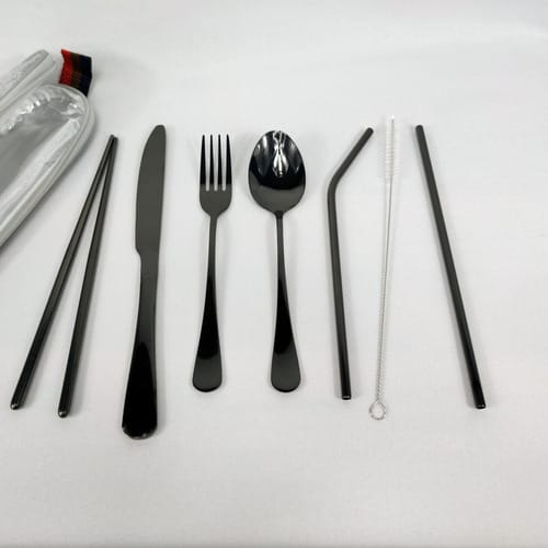 SeT de 7 cubiertos con estuche