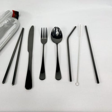 SeT de 7 cubiertos con estuche