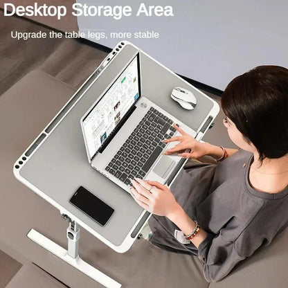 Mesa Plegable Elevable + ventilador + led  y Soporte. 