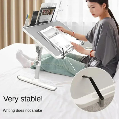 Mesa Plegable Elevable para Laptop con Radiador y Soporte. Escritorio Ajustable