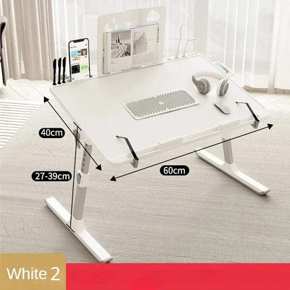 Mesa Plegable Elevable para Laptop con Radiador y Soporte. Escritorio Ajustable