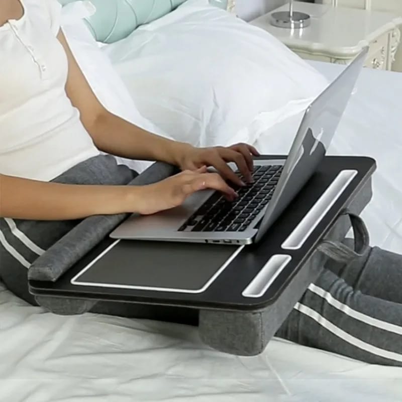 Mesa Multipropósito para Laptop barra antideslizante y mouse pad integrado