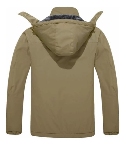 Campera hombre forrada piel