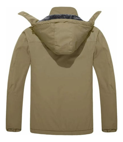 Campera hombre forrada piel