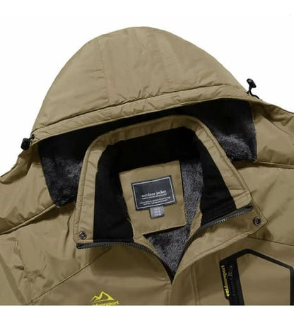 Campera hombre forrada piel