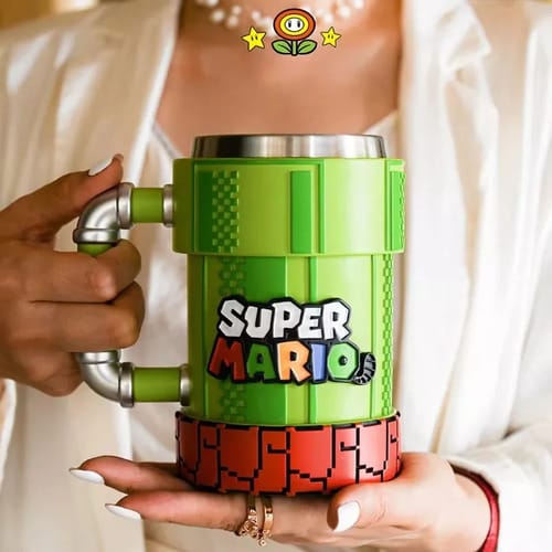 Jarra Super Mario aluminio