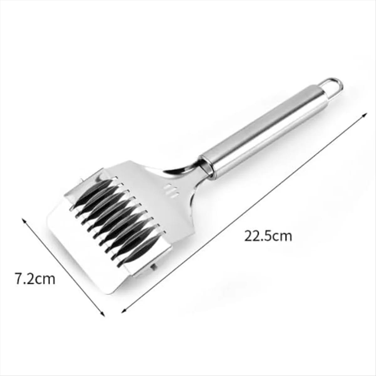 High Grade Stainless Steel Noodle Lattice Roller Dough Cutter for Kitchen Cooking Tools