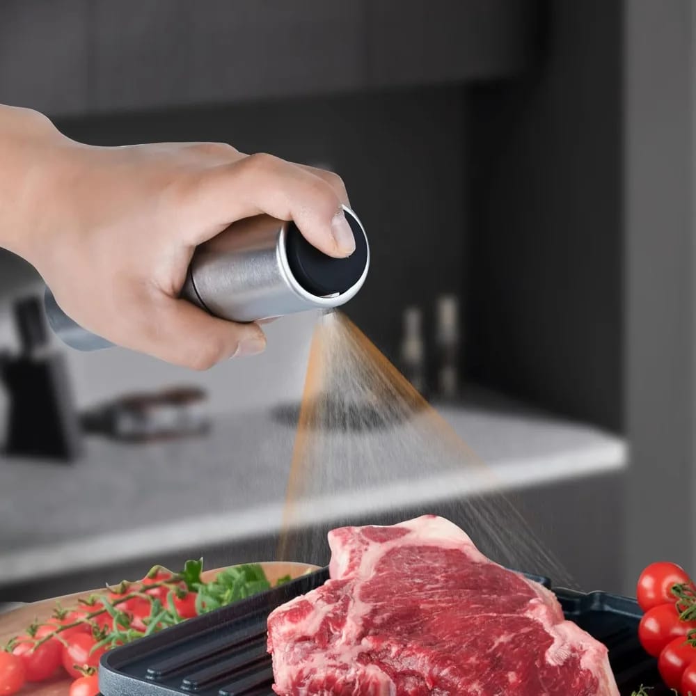 Advanced Olive Oil Sprayer for Cooking  Avocado Oil Mister Spray Bottle for Food Oil Dispenser Spritzer Bottle for Kitchen