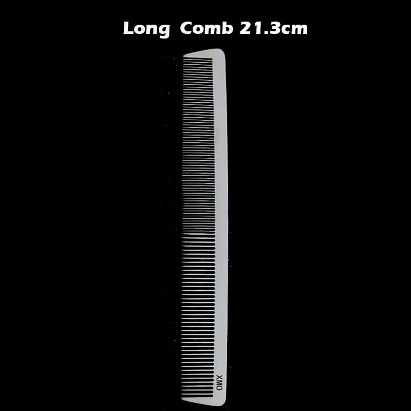 Brainbow 1PC Titanium Steel Comb Professional Salon Hair Hairdressing Anti-static Barbers Comb Ultra Thin Hair Brush for Men
