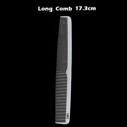 Brainbow 1PC Titanium Steel Comb Professional Salon Hair Hairdressing Anti-static Barbers Comb Ultra Thin Hair Brush for Men