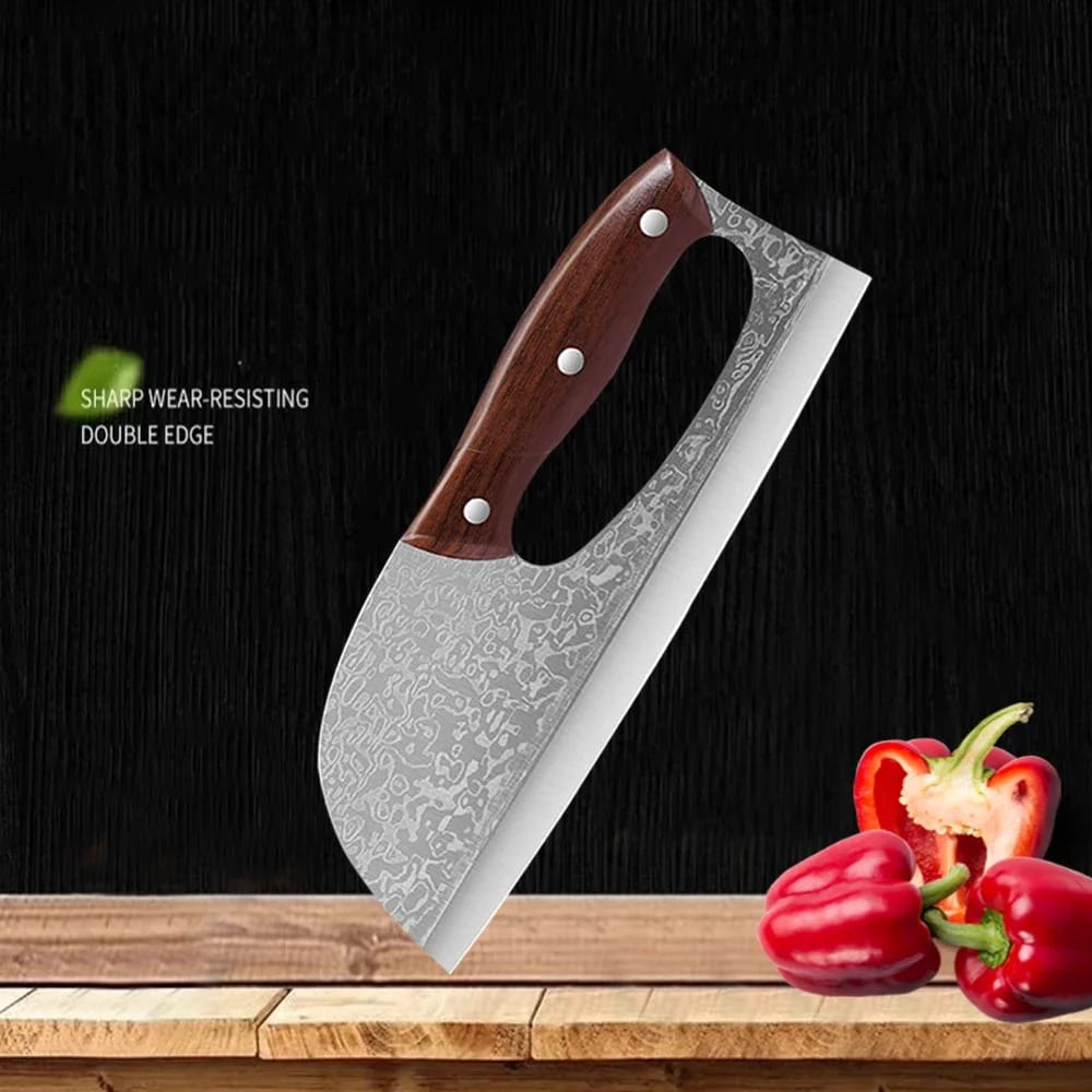 7.8inch Kitchen Knife Multifunctional Effort Saving Knives Household Chopping Knife Meat Cleaver Butcher Knife Kitchen Supplies