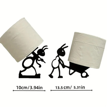 Portarrollos De Papel Higiénico Diseño Animal Lindo Organizador De Baño Minimalista Regalo Decorativo