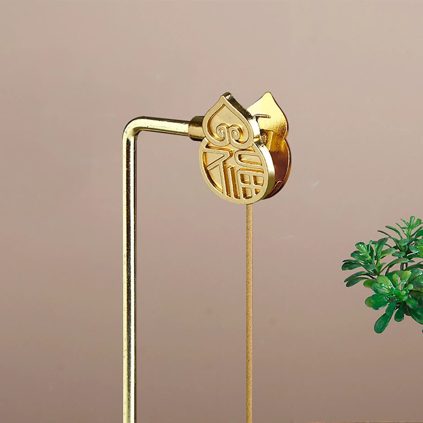 Portaincienso De Vidrio Con Clip De Metal Recolector De Cenizas Y Almacenamiento Para Yoga Home Decor