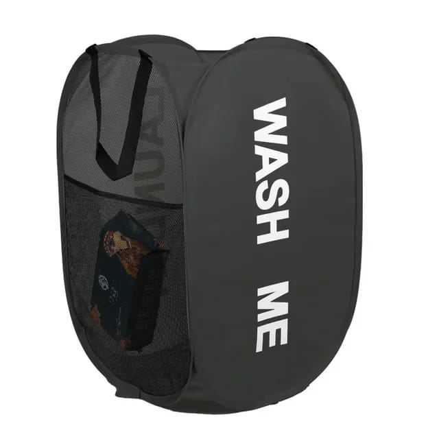 Cesto De Ropa Plegable De Malla Organizador Lavable De Baño