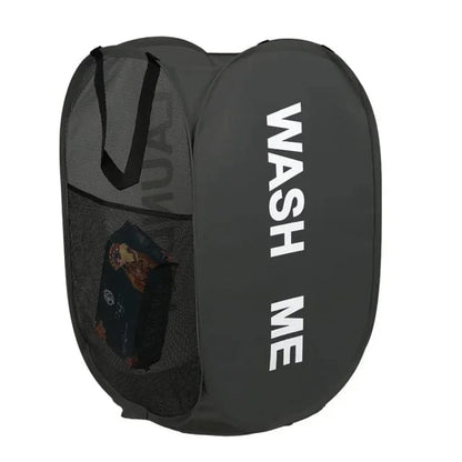 Cesto De Ropa Plegable De Malla Organizador Lavable De Baño