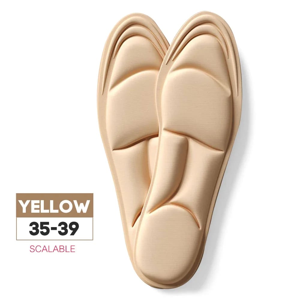 Plantillas De Memory Foam 5D Soporte Ortopédico Deportivo