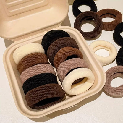 Colitas De Pelo Gruesas Elásticas Scrunchies Mujer