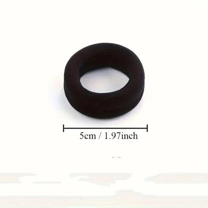 Colitas De Pelo Gruesas Elásticas Scrunchies Mujer