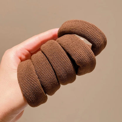 Colitas De Pelo Gruesas Elásticas Scrunchies Mujer