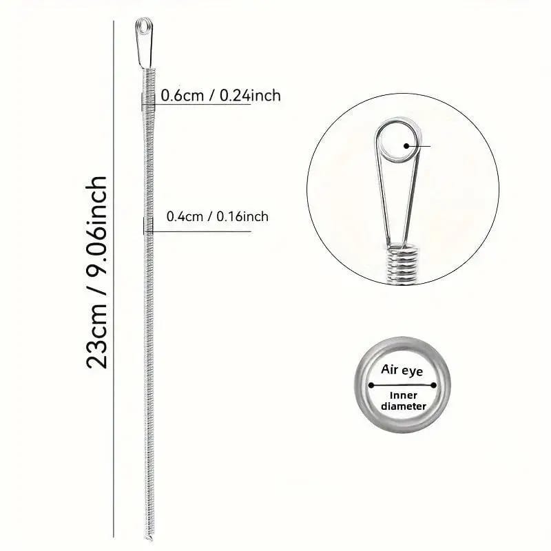 Enhebrador Flexible De Cintura Herramienta De Costura Hogar - 1pcs
