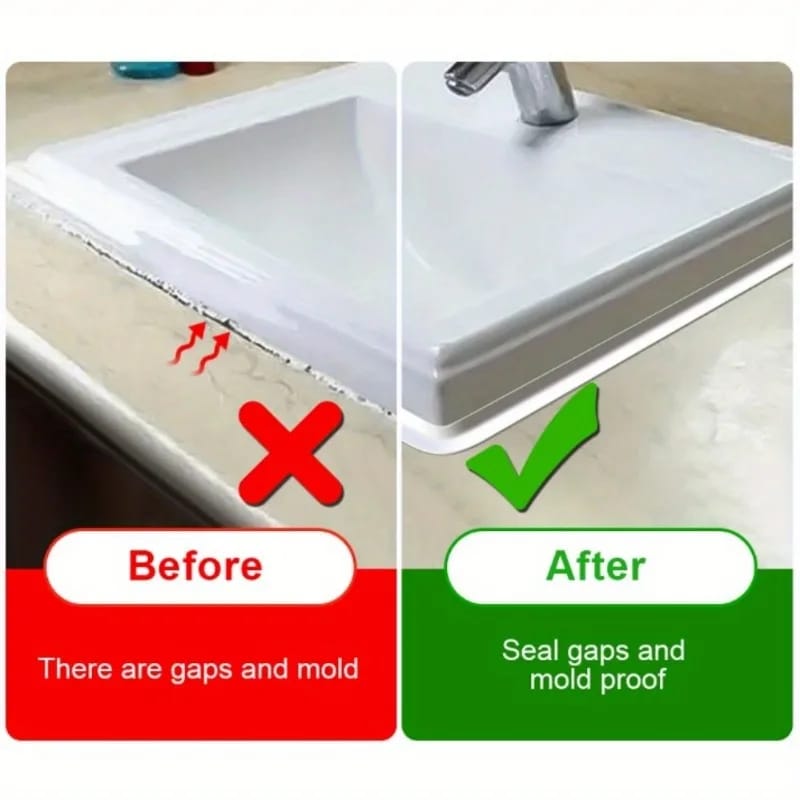 Cinta Selladora Impermeable Baño Antimoho Autoadhesiva 