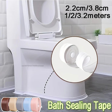 Cinta Selladora Impermeable Baño Antimoho Autoadhesiva 